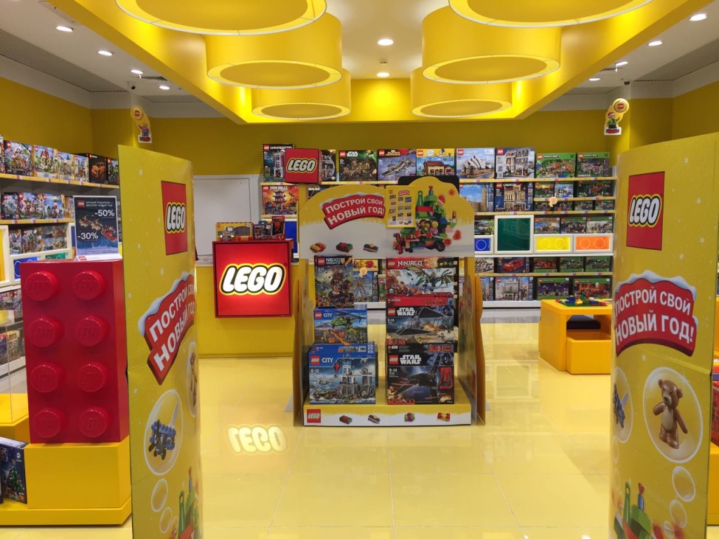 Inventive Retail Group открыла новый магазин LEGO в Москве