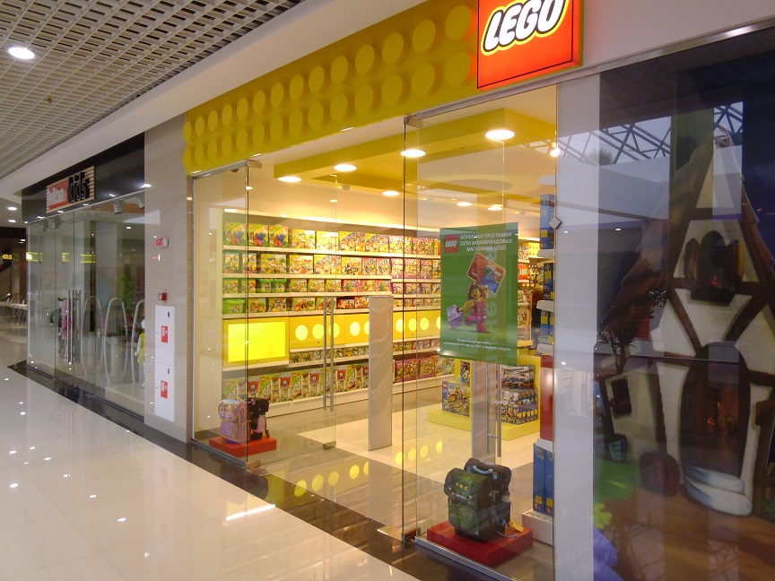 Два новых магазина сети LEGO в России